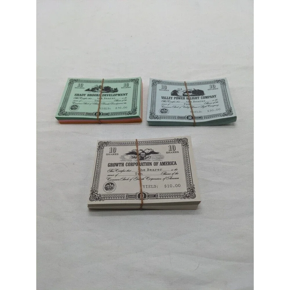 Avalon Hill Stocks And Bonds Board Game 3M Bookshelf Games